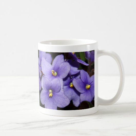 すみれ色のBoquet コーヒーマグカップ (右)