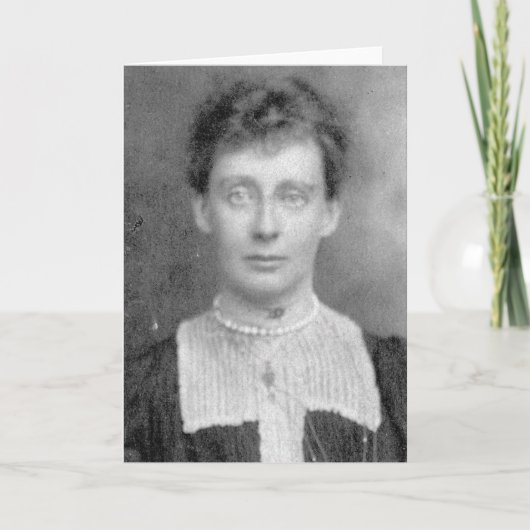 すみれ色のDickinson カード (正面)