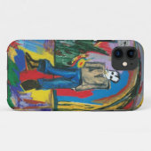 すみれ色夜(3) Smartphoneの場合の2 Case-Mate iPhoneケース (裏面(横))