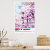 すみ食べの壁の膵臓アニメ ポスター (キッチン)