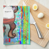 ～すもしるには頼もし早すぎる。 キッチンタオル (四つ折り)