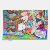 ～すもしるには頼もし早すぎる。 キッチンタオル (横)