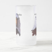 すりカスタムすみガラスのシュタイン フロストグラスビールジョッキ (中央)