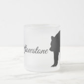 すりガラスのマグカップ – イエローストーンベア フロストグラスマグカップ (中央)