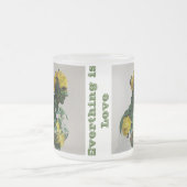 すりガラス製マグカップ フロストグラスマグカップ (中央)