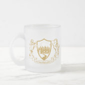 すりガラス製マグカップ フロストグラスマグカップ (左)