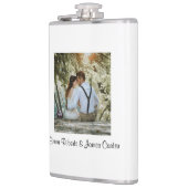 すりパーソナライズされたすきビール&ワインフラスコ フラスク (左)