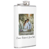 すりパーソナライズされたすきビール&ワインフラスコ フラスク (右)