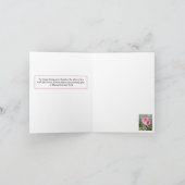 すり付きバラ空白のカード カード (内部)