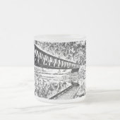 すり付きビールマグ296ml フロストグラスマグカップ (中央)