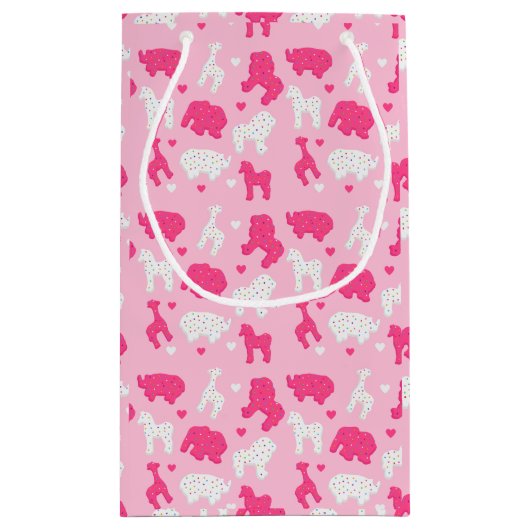 すり付き動物クッキー誕生日抱き枕 スモールペーパーバッグ (裏面)