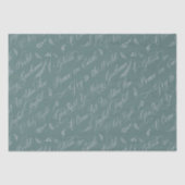 すり付き青いカロール 薄葉紙 (正面)