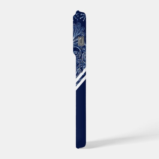 すり付けひげ iPhoneケース (左側面)