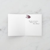 すり切らされたダンサー カード (内部)