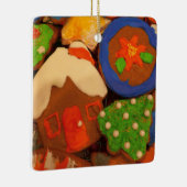 すり曇りジンジャーブレッドCookie セラミックオーナメント (右)