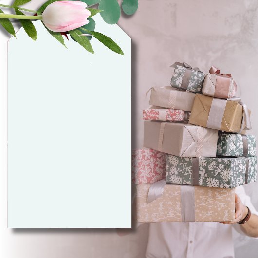 すり白無地の色 |クラシック |エレガント | ギフトタグ