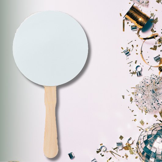 すり白無地の色 |クラシック |エレガント | ハンドファン