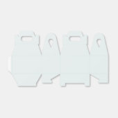 すり白無地の色 |クラシック |エレガント | フェイバーボックス (折り畳みなし)