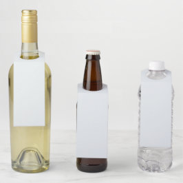 すり白無地の色 |クラシック |エレガント | ボトルネックタグ