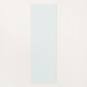 すり白無地の色 |クラシック |エレガント | ヨガマット (裏面)