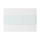 すり白無地の色 |クラシック |エレガント | 招待状ベリーバンド (裏面例)