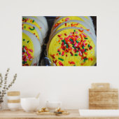 すり砂糖クッキープリント ポスター (キッチン)