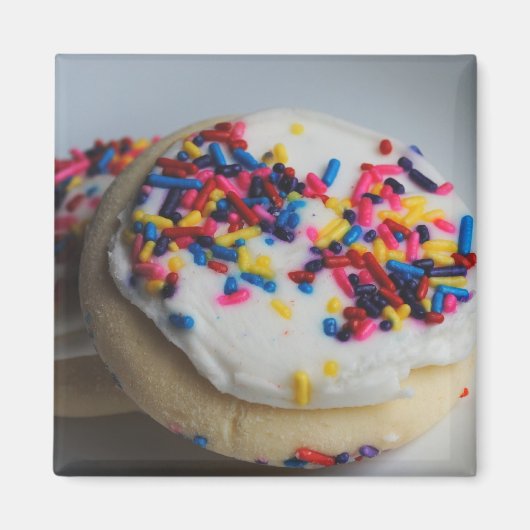 すり砂糖クッキーマグネット マグネット (正面)