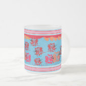 すり身の魚のマグ フロストグラスマグカップ (正面右)