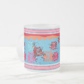 すり身の魚のマグ フロストグラスマグカップ (正面左)