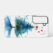 すり開花 SAMSUNG GALAXYケース (裏面横)