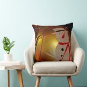 すり雪だるまオーナメント クッション (椅子)