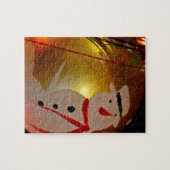 すり雪だるまオーナメント ジグソーパズル (横)