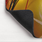 すり雪だるまオーナメント マウスパッド (コーナー)