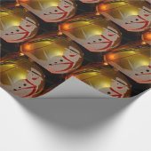 すり雪だるまオーナメント ラッピングペーパー (角)