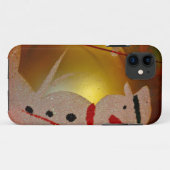 すり雪だるまオーナメント Case-Mate iPhoneケース (裏面(横))