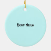 すり雪だるま セラミックオーナメント (裏面)