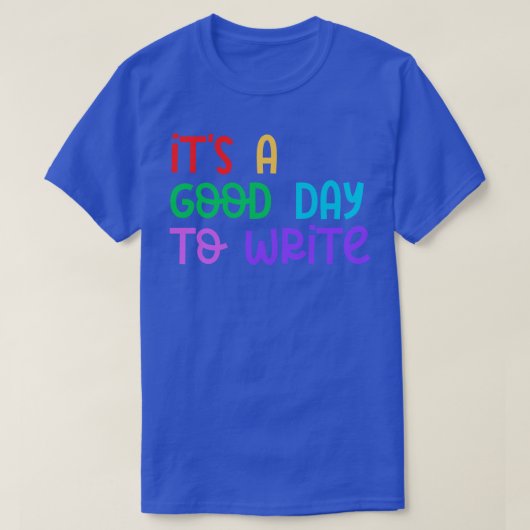 ~するいい日書だ Tシャツ (デザイン正面)