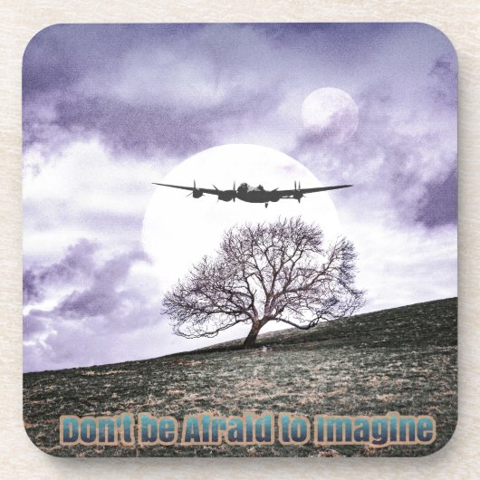 ~することを恐れな想像い コースター (正面)