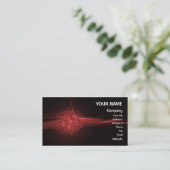 ~するための抽象芸術カスタマイズ 名刺 (スタンド正面)