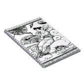 すると女王さまが部屋の中に舞い込みました ノートブック (右側)