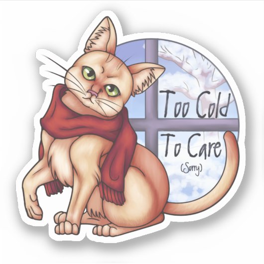 ～するには冷気に過だ シール (正面)