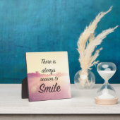 ～するには必ず理由がある。/～には必ずスマイル フォトプラーク (インサイチュ)