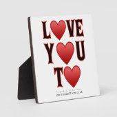 ～するのが大好きだ フォトプラーク (正面)