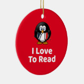 ～するのが大好読き セラミックオーナメント (右)