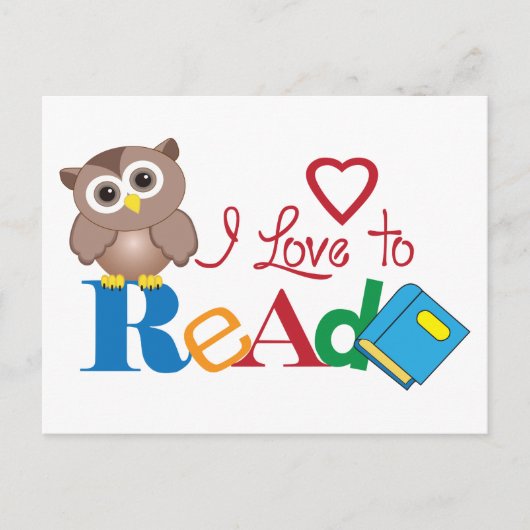 ～するのが大好読き ポストカード (正面)