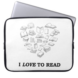 ～するのが大好読き ラップトップスリーブ