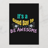 ~するのはいい日だ素晴らし エンクロージャーカード (正面)