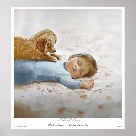 ～するのを待っ遊ている ポスター (正面)