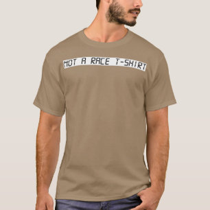 ~する人種ではない Tシャツ
