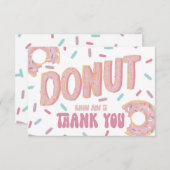 ~する方法を知らない サンキューカード (正面/裏面)